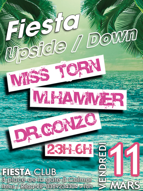 Fiesta Upside/Down - CBC 005 Release Party FIESTA upside down 11 03